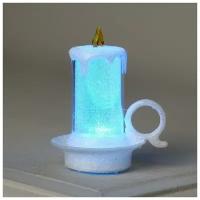 Набор световых фигур "Свеча в чашке", 12 шт, 8х7х6 см, от бат. 3хAG13, RGB 4357318
