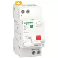 Дифференциальный автомат Schneider Electric Resi 9 2П 10 мА C 6 кА A электромеханический 16 А 10 мА