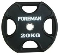 Диск олимпийский Foreman Plate X-Training 20 черный