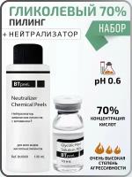 Гликолевый пилинг 70% + Нейтрализатор BTpeeL