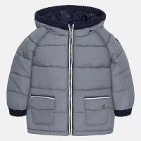Куртка Mayoral для мальчиков, размер 92 (2 года), цвет серый