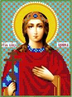 Алмазная мозаика икона Святая Ирина 17*23 см