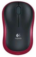 Мышь беспроводная Logitech M185 Red, 1000dpi, Wireless, Красный, 910-002240