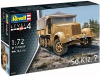 03263 Revell Немецкий полугусеничный тягач Sd. Kfz.7 Позднее производство (1:72)