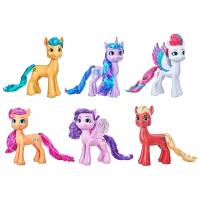 Фигурки My Little Pony My Little Pony: Новое поколение 6 Мега Пони F1783, 6 шт., 6 дет