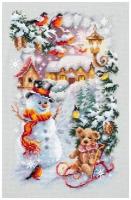 Набор для вышивания Чудесная Игла 110-951 "Веселая зима" 17 х 27 см