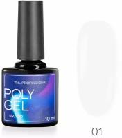 TNL POLY GEL жидкий поли гель №01 прозрачный 10МЛ