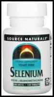 Селен Source Naturals Selenium 200 мкг 120 табл (Source Naturals)