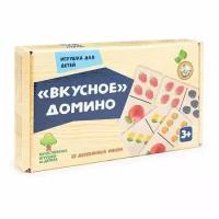 Домино деревянное Вкусное домино