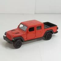 Металлическая машинка 1:34-1:39 JEEP GLADIATOR 2020г., оранжевый 43788D Welly