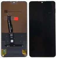 Дисплей для Huawei P30 Lite в сборе с тачскрином Черный - Premium