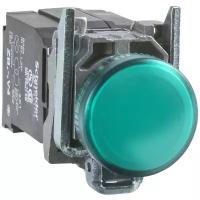 Лампа зелёная со встроенным светодиодом 230-240В Schneider Electric, XB4BVM3