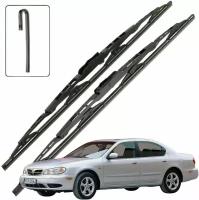 Дворники Nissan Maxima (5) A33 Ниссан Максима 2000-2002 2003 2004 2005 каркасные 650-400