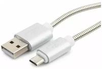 Micro USB кабель Cablexpert CC-G-mUSB02S-1M