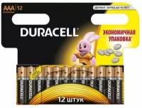 Батарейка Duracell LR03 Basic 12шт, size AAA