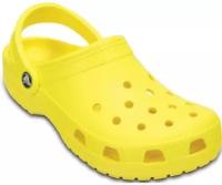 Сабо Crocs 10001-7C1-M5W7 женские, цвет желтый, размер 37-38