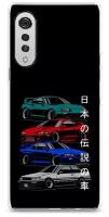 Силиконовый чехол "JDM Toyota Supra" на LG Velvet 4G/5G / Лджи Вельвет 4G/5G