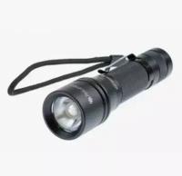 Светодиодный фонарь F3 ZOOM, CREE XM-L T6, 1000Lum, USB зарядка, в пластиковом кейсе