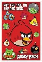 Игра с наклейками Злые Птицы (Angry Birds). 8 шт