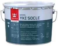 Краска щелочестойкая для цоколей и фасадов Tikkurila Yki Socle матовая (9л) А (белая и под колеровку)