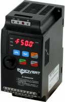 INNOVERT Преобразователь частоты VENT, выходной ток 2,5 А 0,4 кВт вх: 1 ф х 220В / вых: 3 ф х 220В IVD401B21E