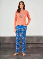 Пижама Relax Mode, размер 46/48, голубой