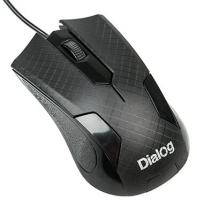 Мышь USB Dialog Pointer MOP-08U оптическая, 800dpi, кабель 1.5м, Black