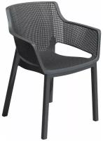 Стул Keter Elisa chair (17209499) графит, 246189