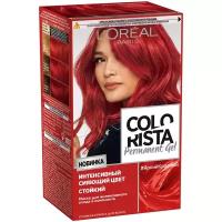 L'Oreal Paris Крем-краска для волос Colorista Permanent Gel, Яркий красный