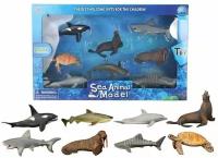 Набор игрушек Морские млекопитающие 8 шт. в подарочной упаковке