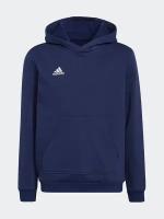 Худи Adidas Entrada 22 Hoody Jr, цвет темно-синий, рост 152 см