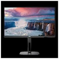 23,8" AOC 24V5C 1920x1080 75Hz IPS LED 16:9 4ms HDMI DP 1xUSB-C/4xUSB 3.2 20M:1 1000:1 178/178 300cd HAS Pivot Tilt Swivel Speakers Black