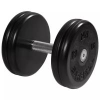 Гантель неразборная MB Barbell MB-FdbEM-B черный