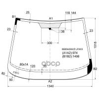 Стекло Лобовое (Молдинг) Volkswagen Golf Plus 04-14 XYG арт. 8583AGNVZ LFW/X