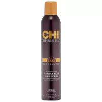 Лак CHI Deep Brilliance Olive & Monoi Optimum Finish Flexible Hold Hair Spray, Лак для волос эластичной фиксации Оптимальный Результат, 284 г