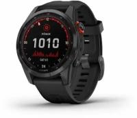 Умные часы Garmin Fenix 7s Solar, черный