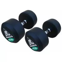 Набор гантелей неразборных DFC Powergym DB002 2х37.5 кг