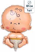 Воздушный шар Anagram на рождение ребенка (мальчика и девочки) Малыш, 61 см