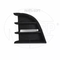 NSP NSP081Z0853665C9B9 Решетка бампера SKODA Octavia (09-) переднего левая NSP