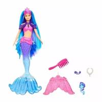 Кукла-русалка Barbie Mermaid Power Малибу и набор аксессуаров