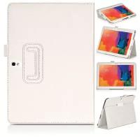 Чехол-обложка MyPads для Samsung Galaxy Tab E 9.6 SM-T560N/T561N/T565N с мульти-подставкой белый