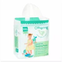 Offspring трусики-подгузники, XXL 15-23 кг. 24 шт. расцветка Лимоны