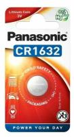 Батарейка Panasonic Lithium Coin CR1632, 1 шт