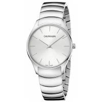 Наручные часы CALVIN KLEIN Classic, белый, серебряный