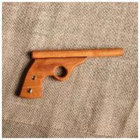 Сувенирное деревянное оружие "Пистолет полицейский"