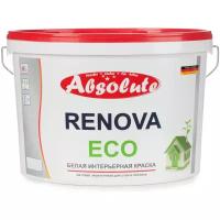 Краска стирол-акрилатная Absolute Renova ECO глубокоматовая белый 2.5 л