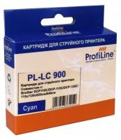 Струйный картридж ProfiLine LC900C для принтеров Brother DCP-110C/DCP-115C/DCP-117C/DCP-120C/DCP-310CN/DCP-315CN/DCP-340CW/MFC-210C/MFC-215C/MFC-410CN/MFC-425CN/MFC-620CN/MFC-640CW/MFC-820CW/MFC-3240C/MFC-3340CN/MFC-5440CN/MFC-5840CN/FAX-1835C/FAX-1840C/F