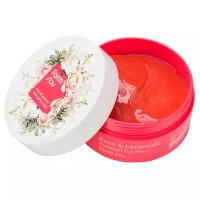 Farmstay Гидрогелевые патчи для глаз Rose & Ceramide Hydrogel Eye Patch