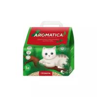 Aromaticat Премиум 5 литров (2 кг) Древесный комкующийся наполнитель для кошачьего туалета Арт.34401