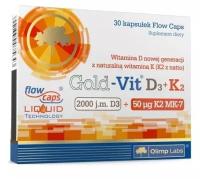 Gold-Vit D3+K2, 30 капсул